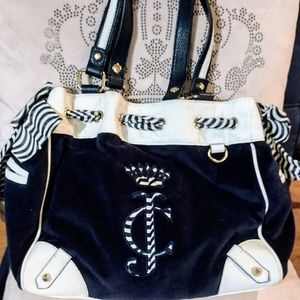 Juicy Couture Nautical blue and white Handbag  Extremely Rare!  Brand New! NWT
